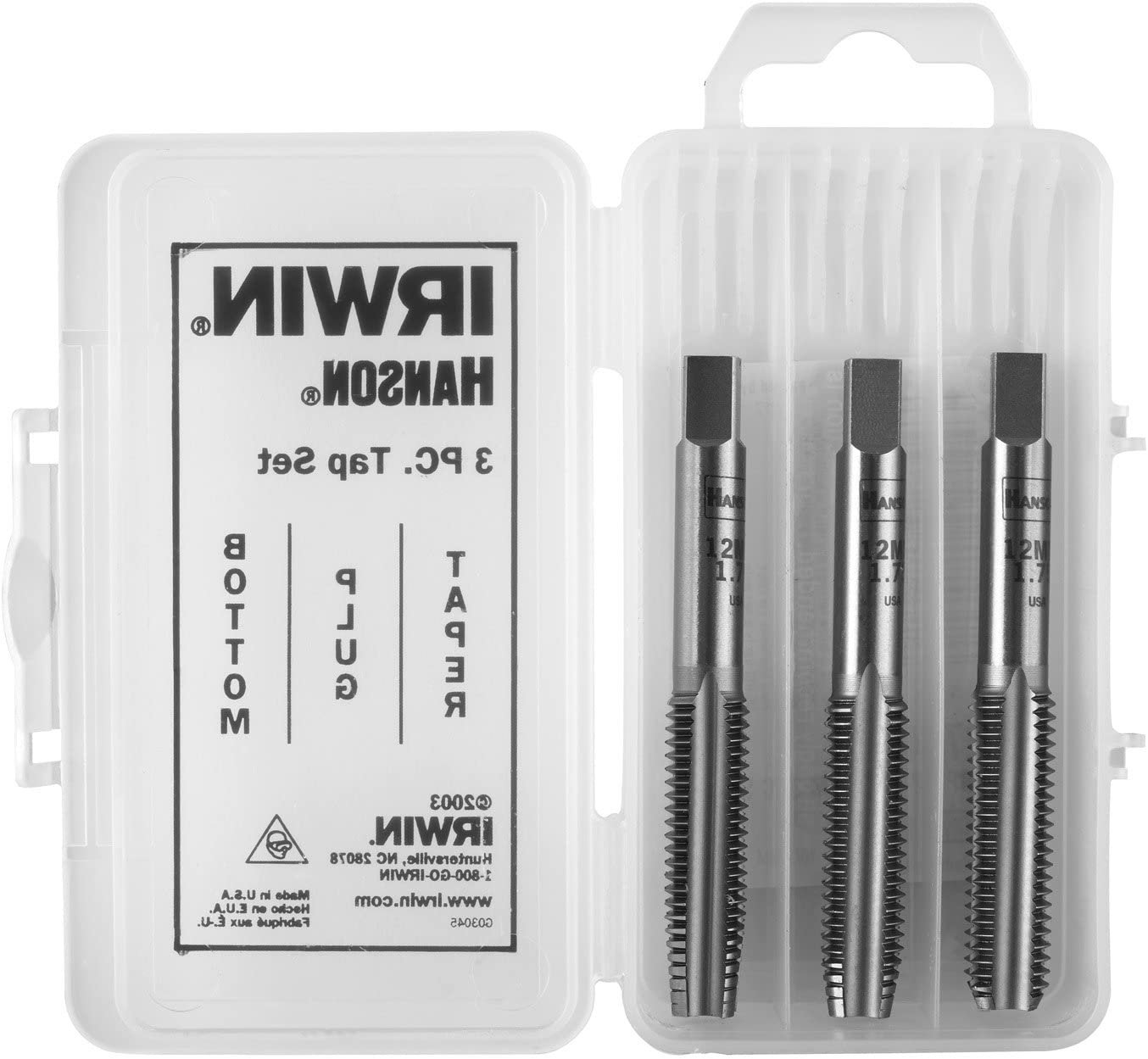 Straight Fluted Tap 3 Pack