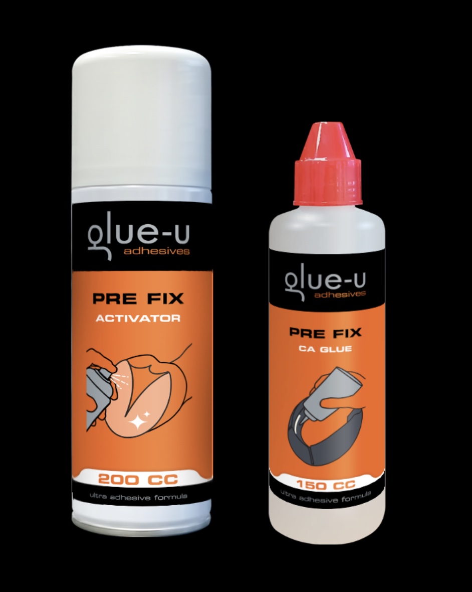 Glue-U Prefix Activator and Adhesive